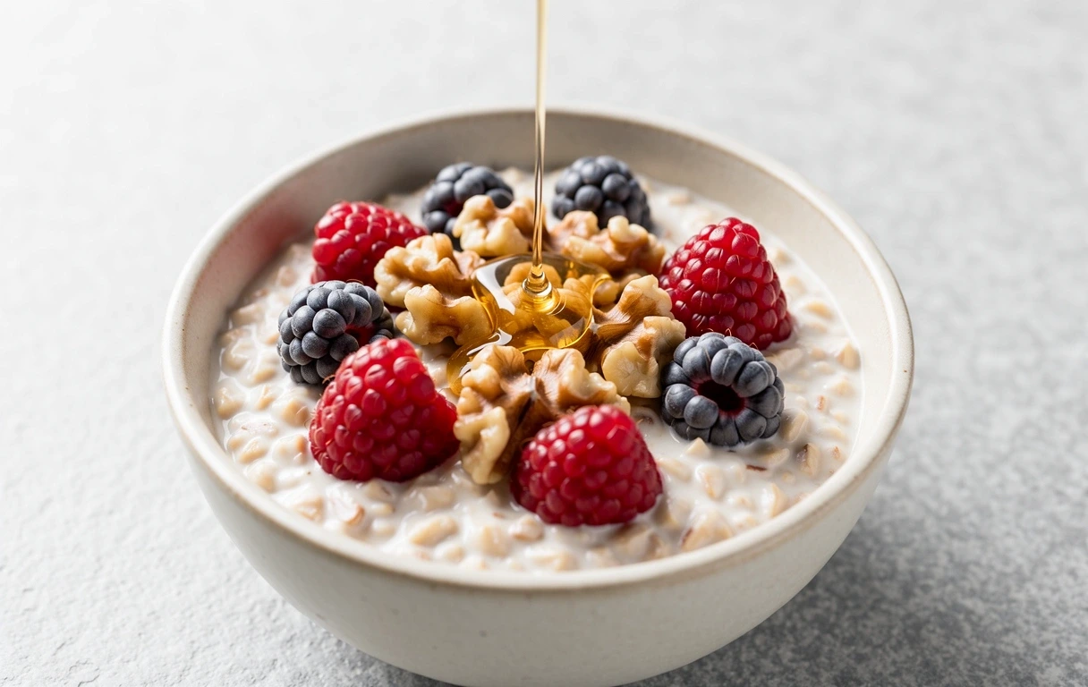 Ovesné vločky přes noc